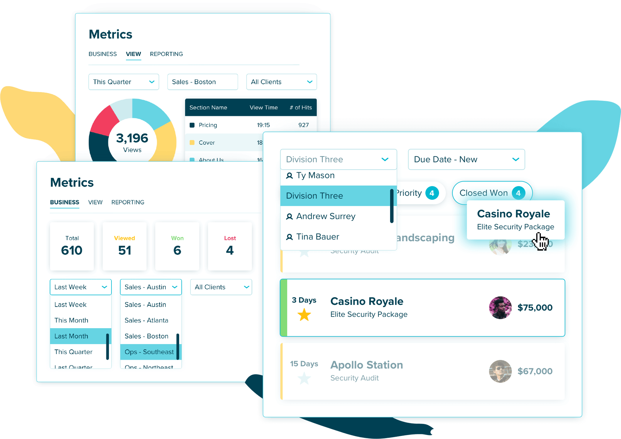 Proposify Metrics and Reports